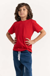Toddler Boy Red T-Shirt 231-513-001 F
